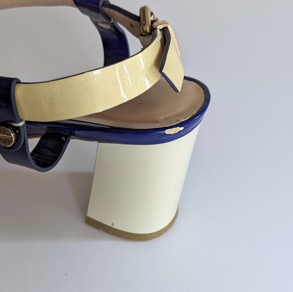 Studio L&T Patent Strappy Block Heel Sandals - Picture 11 of 11